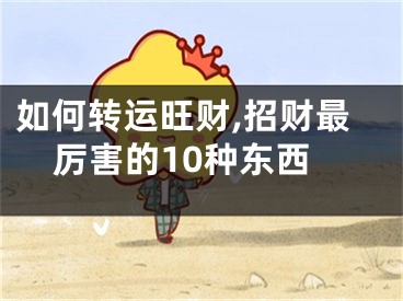 如何转运旺财,招财最厉害的10种东西