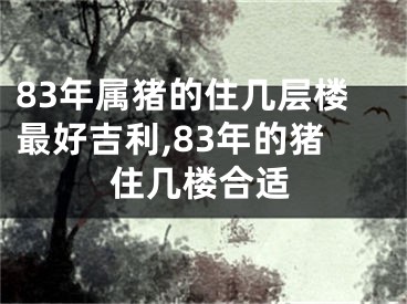 83年属猪的住几层楼最好吉利,83年的猪住几楼合适