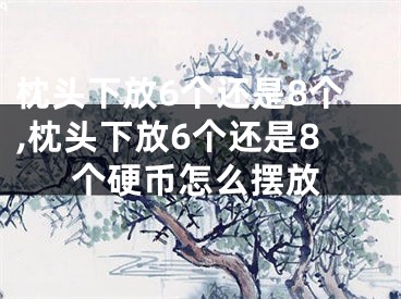 枕头下放6个还是8个,枕头下放6个还是8个硬币怎么摆放
