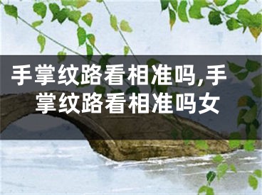 手掌纹路看相准吗,手掌纹路看相准吗女