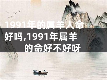 1991年的属羊人命好吗,1991年属羊的命好不好呀