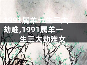 1991属羊一生三大劫难,1991属羊一生三大劫难女