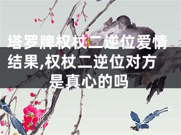 塔罗牌权杖二逆位爱情结果,权杖二逆位对方是真心的吗