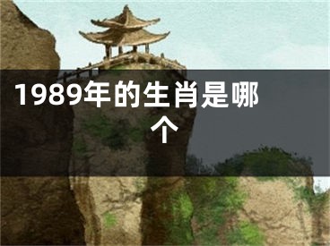 1989年的生肖是哪个