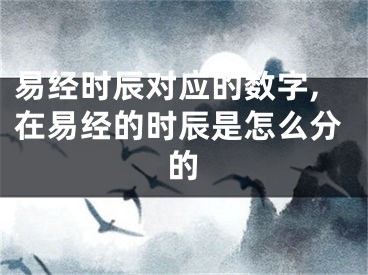 易经时辰对应的数字,在易经的时辰是怎么分的