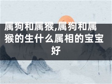 属狗和属猴,属狗和属猴的生什么属相的宝宝好
