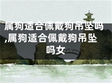 属狗适合佩戴狗吊坠吗,属狗适合佩戴狗吊坠吗女