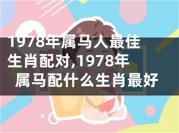 1978年属马人最佳生肖配对,1978年属马配什么生肖最好
