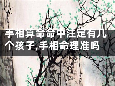 手相算命命中注定有几个孩子,手相命理准吗