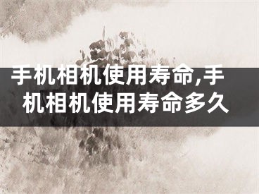 手机相机使用寿命,手机相机使用寿命多久