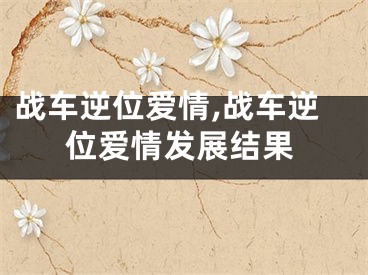 战车逆位爱情,战车逆位爱情发展结果