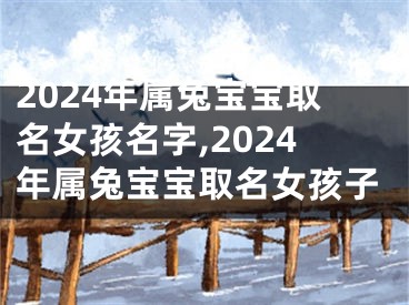 2024年属兔宝宝取名女孩名字,2024年属兔宝宝取名女孩子