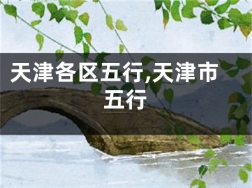 天津各区五行,天津市五行