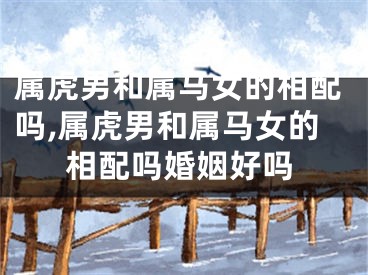 属虎男和属马女的相配吗,属虎男和属马女的相配吗婚姻好吗