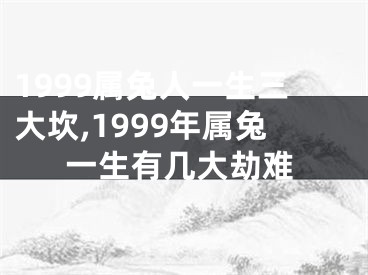 1999属兔人一生三大坎,1999年属兔一生有几大劫难
