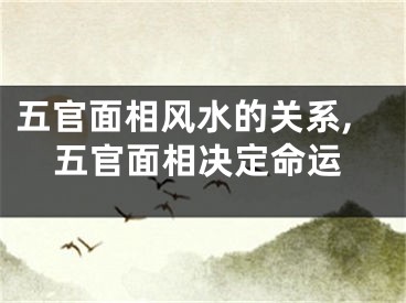 五官面相风水的关系,五官面相决定命运