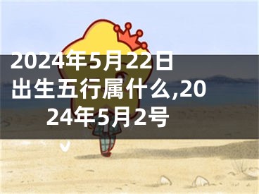 2024年5月22日出生五行属什么,2024年5月2号
