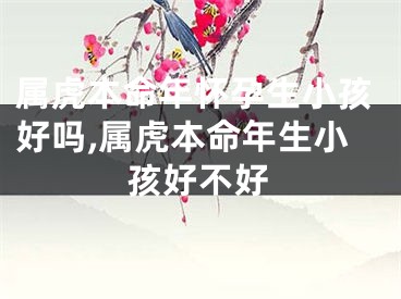 属虎本命年怀孕生小孩好吗,属虎本命年生小孩好不好