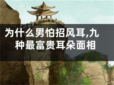 为什么男怕招风耳,九种最富贵耳朵面相