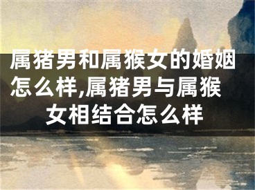 属猪男和属猴女的婚姻怎么样,属猪男与属猴女相结合怎么样