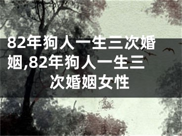 82年狗人一生三次婚姻,82年狗人一生三次婚姻女性