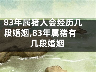 83年属猪人会经历几段婚姻,83年属猪有几段婚姻