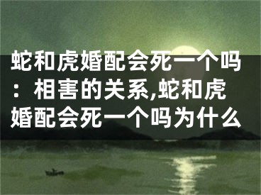 蛇和虎婚配会死一个吗：相害的关系,蛇和虎婚配会死一个吗为什么