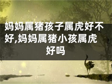 妈妈属猪孩子属虎好不好,妈妈属猪小孩属虎好吗