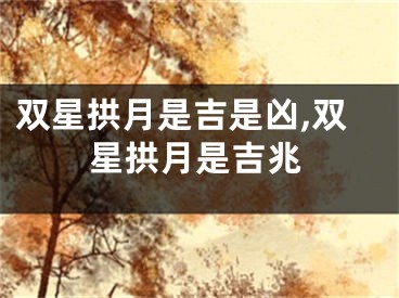 双星拱月是吉是凶,双星拱月是吉兆