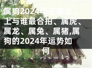 属狗2024年在事业上与谁最合拍、属虎、属龙、属兔、属猪,属狗的2024年运势如何