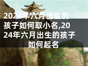 2024年六月出生的孩子如何取小名,2024年六月出生的孩子如何起名
