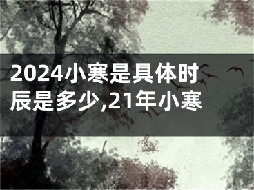 2024小寒是具体时辰是多少,21年小寒