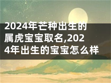 2024年芒种出生的属虎宝宝取名,2024年出生的宝宝怎么样