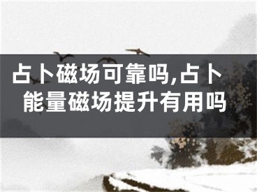 占卜磁场可靠吗,占卜能量磁场提升有用吗