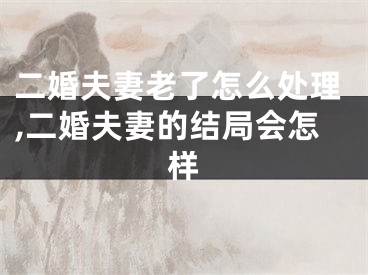 二婚夫妻老了怎么处理,二婚夫妻的结局会怎样