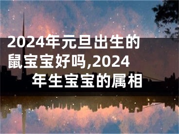 2024年元旦出生的鼠宝宝好吗,2024年生宝宝的属相