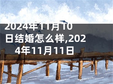 2024年11月10日结婚怎么样,2024年11月11日