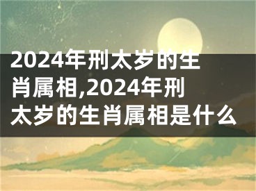 2024年刑太岁的生肖属相,2024年刑太岁的生肖属相是什么