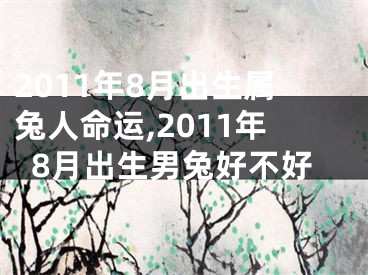 2011年8月出生属兔人命运,2011年8月出生男兔好不好