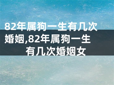 82年属狗一生有几次婚姻,82年属狗一生有几次婚姻女