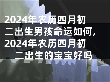 2024年农历四月初二出生男孩命运如何,2024年农历四月初二出生的宝宝好吗
