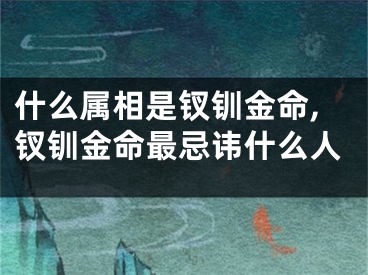 什么属相是钗钏金命,钗钏金命最忌讳什么人