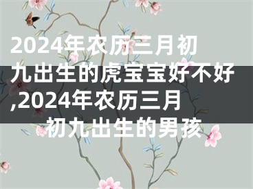 2024年农历三月初九出生的虎宝宝好不好,2024年农历三月初九出生的男孩