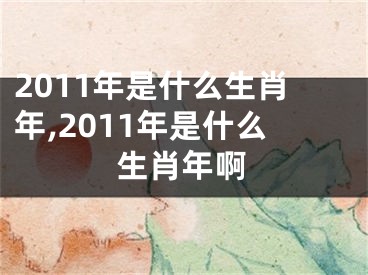 2011年是什么生肖年,2011年是什么生肖年啊