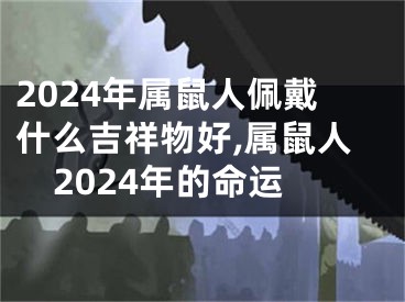 2024年属鼠人佩戴什么吉祥物好,属鼠人2024年的命运
