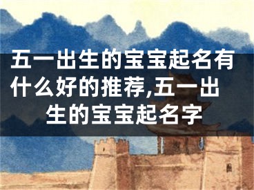 五一出生的宝宝起名有什么好的推荐,五一出生的宝宝起名字