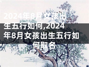 2024年8月女孩出生五行如何,2024年8月女孩出生五行如何取名