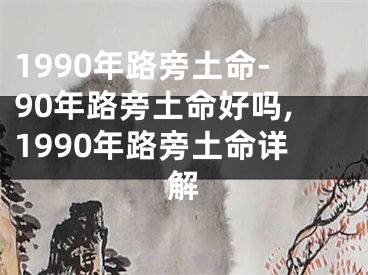 1990年路旁土命-90年路旁土命好吗,1990年路旁土命详解