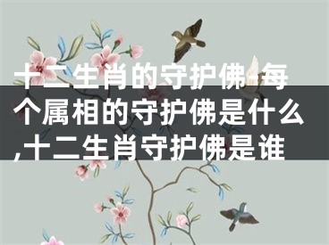 十二生肖的守护佛-每个属相的守护佛是什么,十二生肖守护佛是谁
