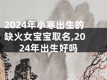 2024年小寒出生的缺火女宝宝取名,2024年出生好吗